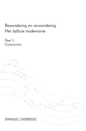 Omslag van Bewondering en verwondering