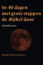 Omslag van In 40 dagen met grote stappen de Bijbel door.