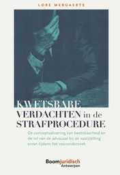 Omslag van Kwetsbare verdachten in de strafprocedure