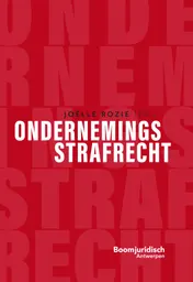 Omslag van Ondernemingsstrafrecht