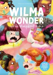 Omslag van Wilma Wonder en de stoepkrijtruzie