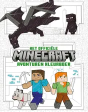 Omslag van Het officiële Minecraft avonturen kleurboek