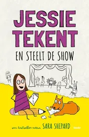 Omslag van Jessie tekent en steelt de show