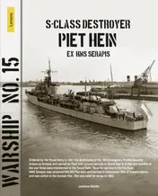 Omslag van S-class destroyer Piet Hein (ex HMS Serapis)