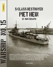 Omslag van S-class destroyer Piet Hein ex HMS Serapis