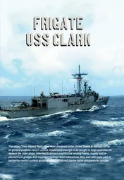 Omslag van Frigate USS Clark
