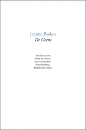 Omslag van De grens