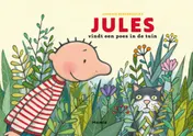 Omslag van Jules vindt een poes in de tuin