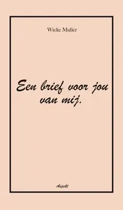 Omslag van Een brief voor jou van mij