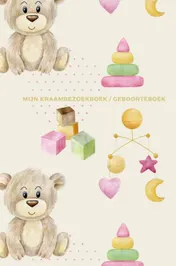 Omslag van Mijn Kraambezoekboek / Geboorteboek | Geschikt als Kraamcadeau meisje en Kraamcadeau jongen