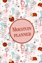 Omslag van Moestuin planner – Een ongedateerde moestuin agenda voor een jaar