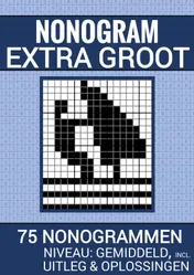 Omslag van Puzzelboek voor Ouderen, Slechtzienden, Senioren, Opa en Oma: Nonogram Extra Groot, Type XL/XXL