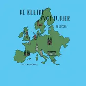 Omslag van De kleine avonturier in Europa