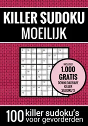 Omslag van Sudoku Moeilijk: KILLER SUDOKU - Puzzelboek met 100 Moeilijke Puzzels voor Volwassenen en Ouderen