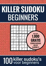 Omslag van Sudoku Makkelijk: KILLER SUDOKU - Puzzelboek met 100 Makkelijke Puzzels voor Volwassenen en Ouderen