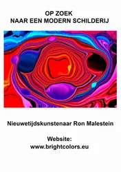Omslag van OP ZOEK NAAR EEN MODERN SCHILDERIJ
