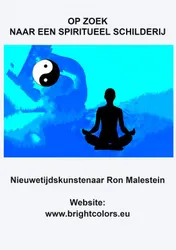 Omslag van OP ZOEK NAAR EEN SPIRITUEEL SCHILDERIJ