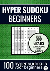 Omslag van Sudoku Makkelijk: HYPER SUDOKU - nr. 14 - Puzzelboek met 100 Makkelijke Puzzels voor Volwassenen en Ouderen
