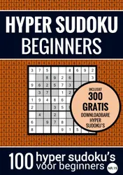 Omslag van HYPER SUDOKU - nr. 15 - Sudoku Makkelijk - Puzzelboek met 100 Makkelijke Puzzels voor Volwassenen en Ouderen
