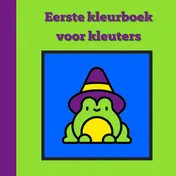 Omslag van Eerste kleurboek voor kleuters :: Halloween