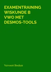 Omslag van Examentraining Wiskunde B VWO met Desmos-tools