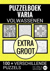 Omslag van Puzzelen voor Volwassenen - Varia Extra Groot - NR. 3