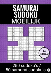 Omslag van Samurai Sudoku - Moeilijk - nr. 25