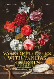 Omslag van Vase of Flowers with Vanitas Symbols