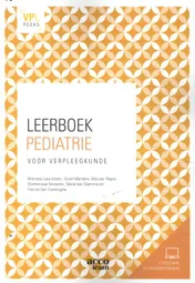 Omslag van Leerboek pediatrie voor verpleegkundigen