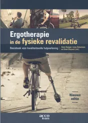 Omslag van Ergotherapie in de fysieke revalidatie