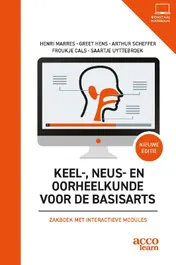 Omslag van Keel-, neus- en oorheelkunde voor de basisarts
