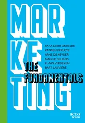 Omslag van Marketing: The fundamentals
