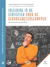 Omslag van Inleiding in de statistiek voor gedragswetenschappen