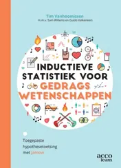 Omslag van Inductieve statistiek voor gedragswetenschappen