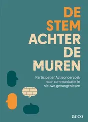 Omslag van De stem achter de muren