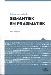 Omslag van Basisbegrippen taalkuden: Semantiek en pragmatiek
