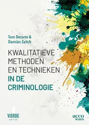 Omslag van Kwalitatieve methoden en technieken in de criminologie