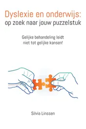 Omslag van Dyslexie en onderwijs: op zoek naar jouw puzzelstuk