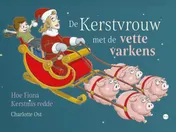 Omslag van De Kerstvrouw met de vette varkens