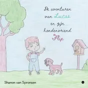 Omslag van De avonturen van Lucas en zijn hondenvriend Flip