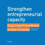 Omslag van Strengthen entrepreneurial capacity