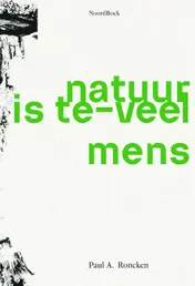 Omslag van Natuur is te-veel mens