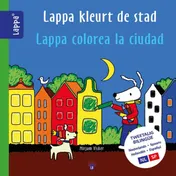 Omslag van Lappa kleurt de stad/Lappa colorca la ciudad (NL-SP)