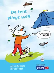 Omslag van De tent vliegt weg (NL)