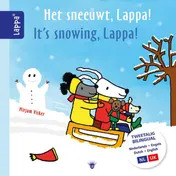 Omslag van Het sneeuwt, Lappa!/It's snowing, Lappa! (NL-UK)