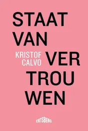 Omslag van Staat van vertrouwen