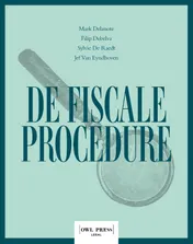 Omslag van De fiscale procedure