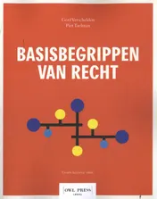 Omslag van Basisbegrippen van recht