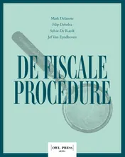 Omslag van De fiscale procedure