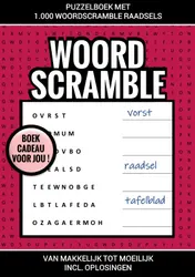 Omslag van Boek Cadeau voor Jou! - Puzzelboek met 1.000 Woord Scramble Raadsels